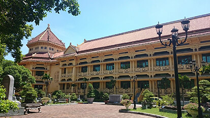 Das Nationalmuseum für vietnamesische Geschichte in Hanoi