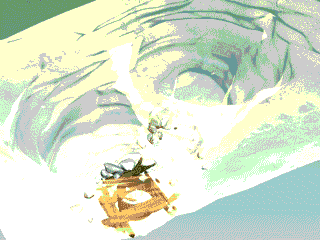 3D Animation des bandkeramischen Brunnens von Brodau, Kr. Delitzsch. Bild: Stäuble / Preuss