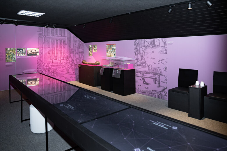 Blick in die Ausstellung