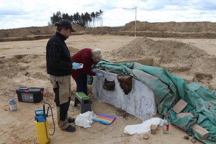 Vorbereitungen für die Abnahme des Lackprofils