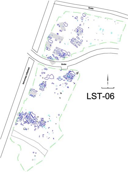 Lage der Häuser in LST-06.