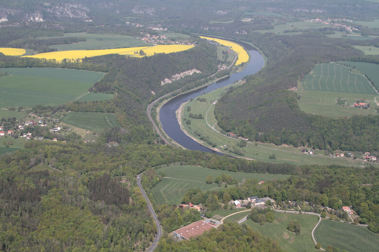 Luftbild des Areals Orion II