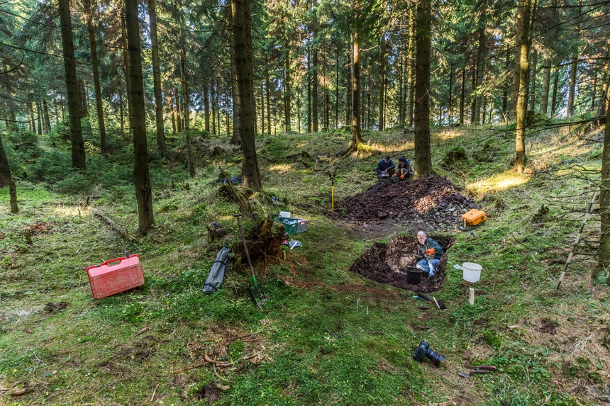 Montanarchäologische Untersuchungen im bronzezeitlichen Abbauareal der Zinnseife bei Schellerhau