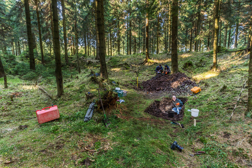 Montanarchäologische Untersuchungen im bronzezeitlichen Abbauareal der Zinnseife bei Schellerhau