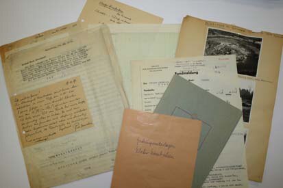 Dokumente aus der Ortsakte des Klosters Nimbschen bei Grimma, Kreis Leipzig.